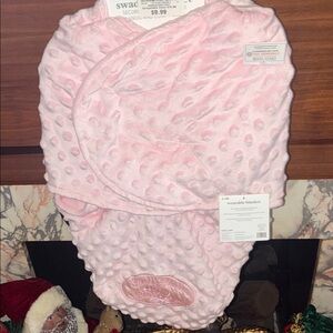 Pink Wearable Baby Blanket